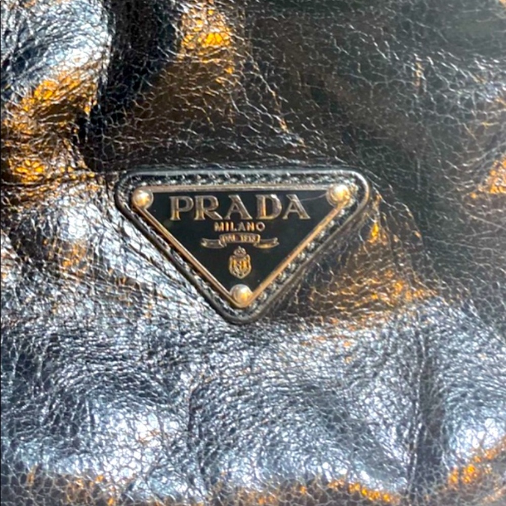 ✅ PRADA SOFT LEATHER AUTHENTIC TOTE SHOULDER BAG ♥️